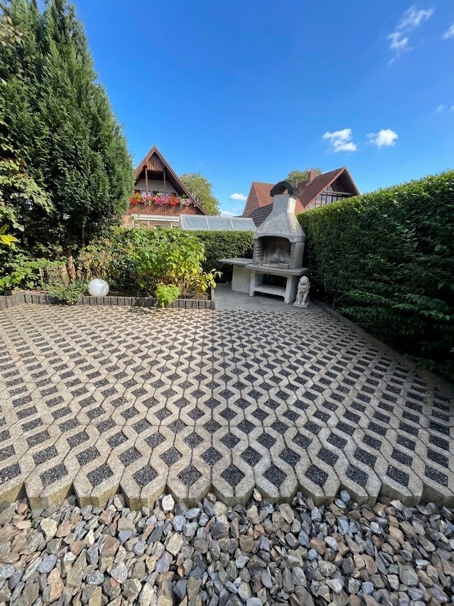 Eigener Grillbereich im Garten